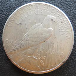 1922-S Liberty Peace Silver Dollar