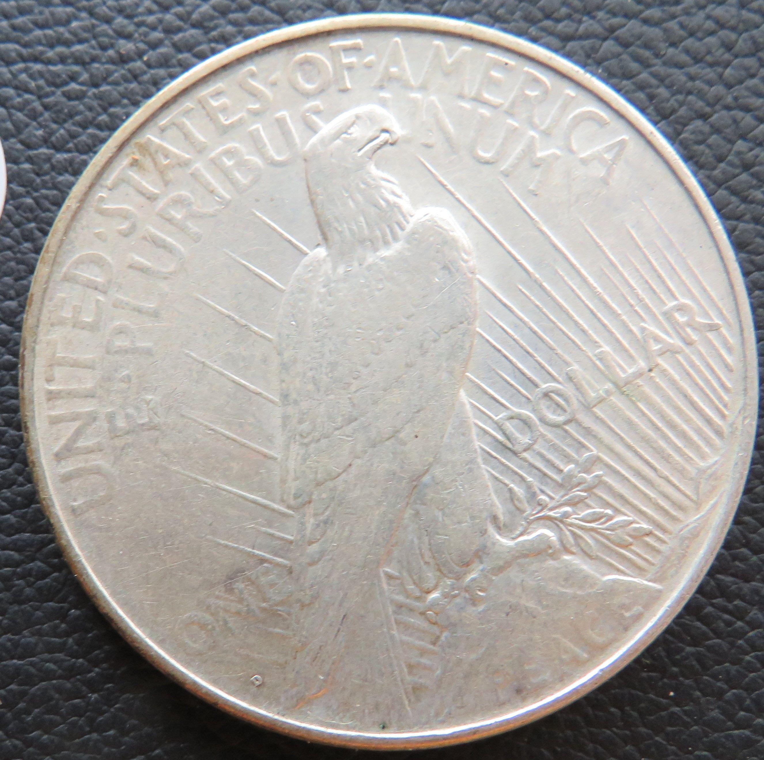 1923-D Liberty Peace Silver Dollar