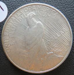 1922-D Liberty Peace Silver Dollar