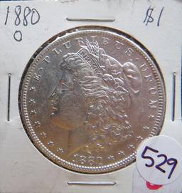 1880-O Silver Morgan Dollar