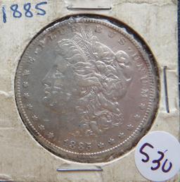 1885- Silver Morgan Dollar