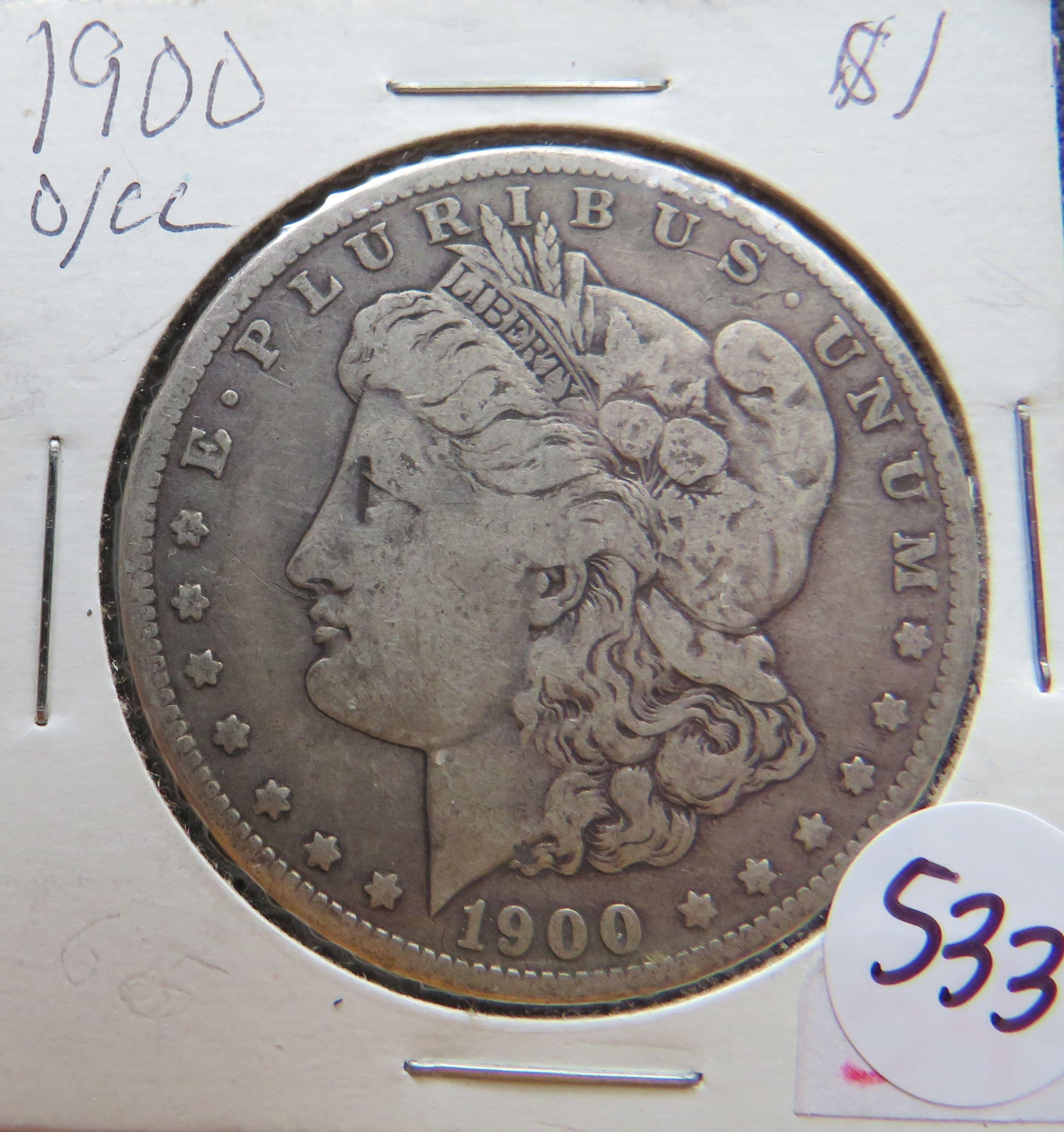 1900-O / CC Morgan Silver Dollar