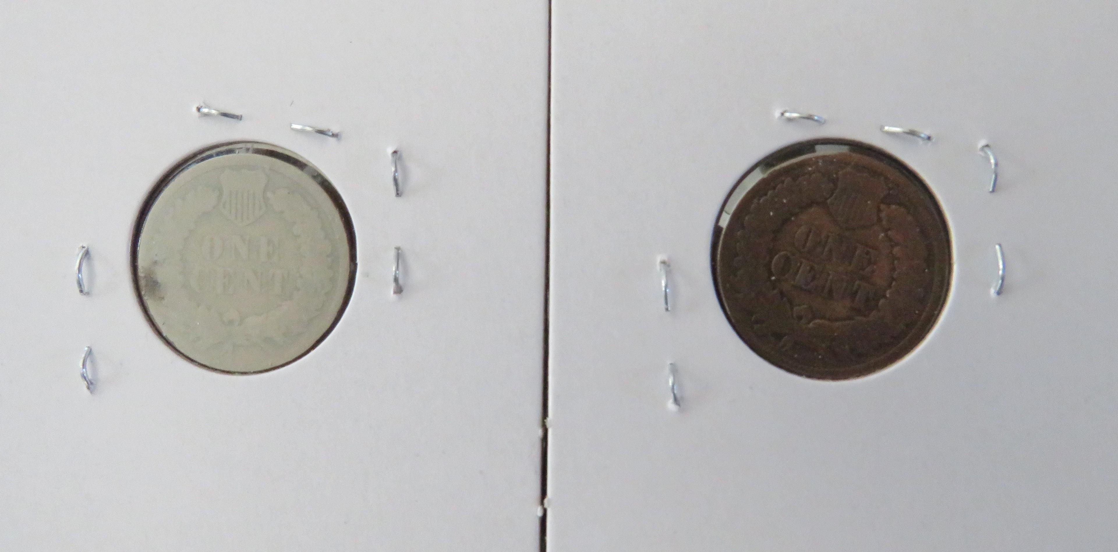 1890 & 1891- Indian Head Penny