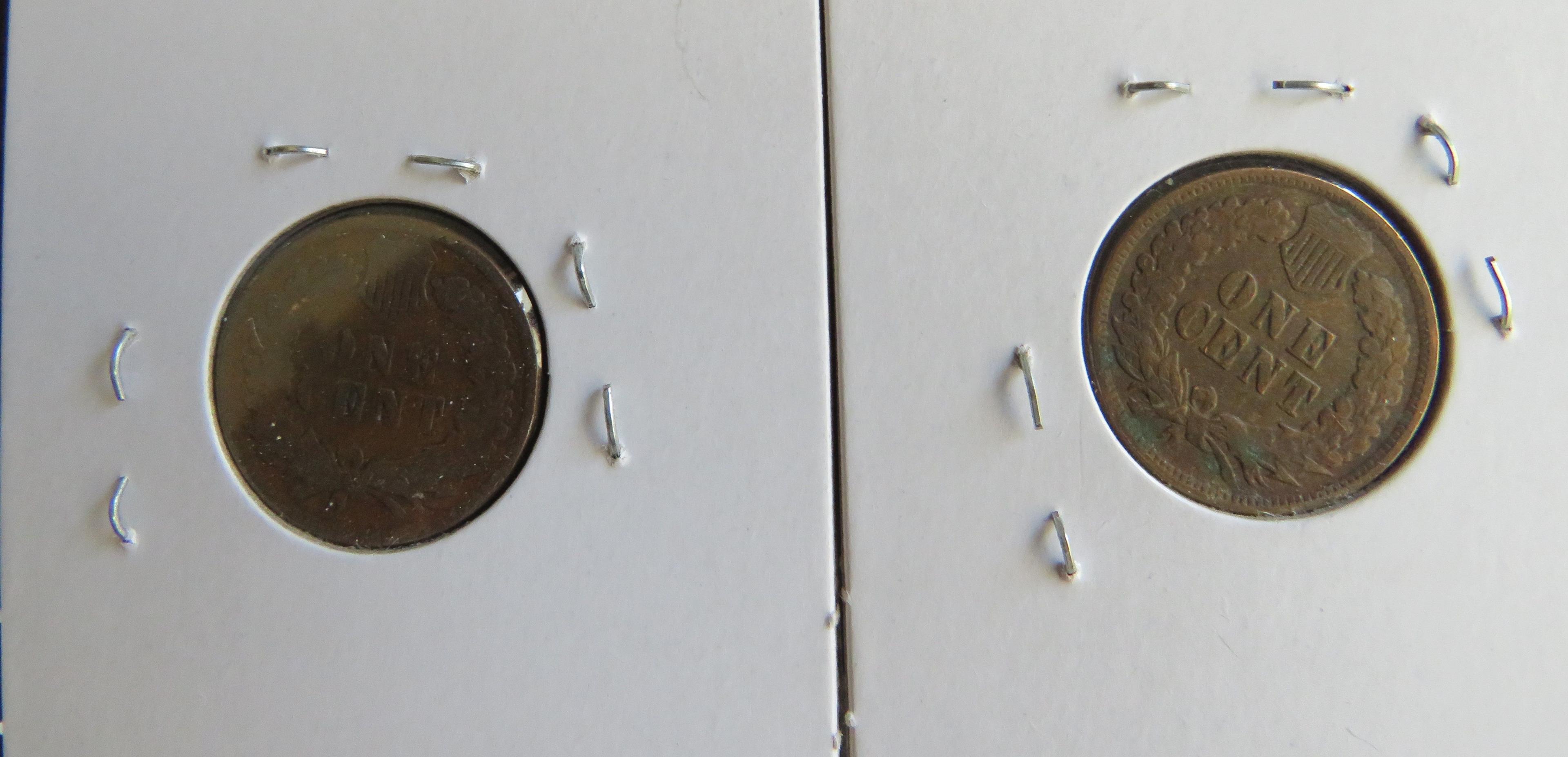 1900 & 1902 Indian Head Penny