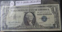 1957-B 1$ Silver Certificate