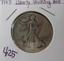 1943- Liberty Walking Half