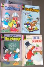 186, 197, 190 Walt Disney Uncle Scrooge Comics