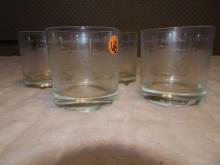 6 JD High Ball Glasses