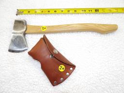 Marbles #9 Collectors Axe w/Sheath 14" long