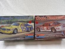 2 - Unassembled Thunderbird Racecar Models
