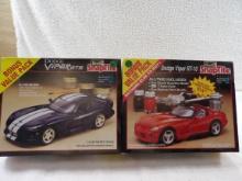 2 - Unassembled Dodge Vipers Models
