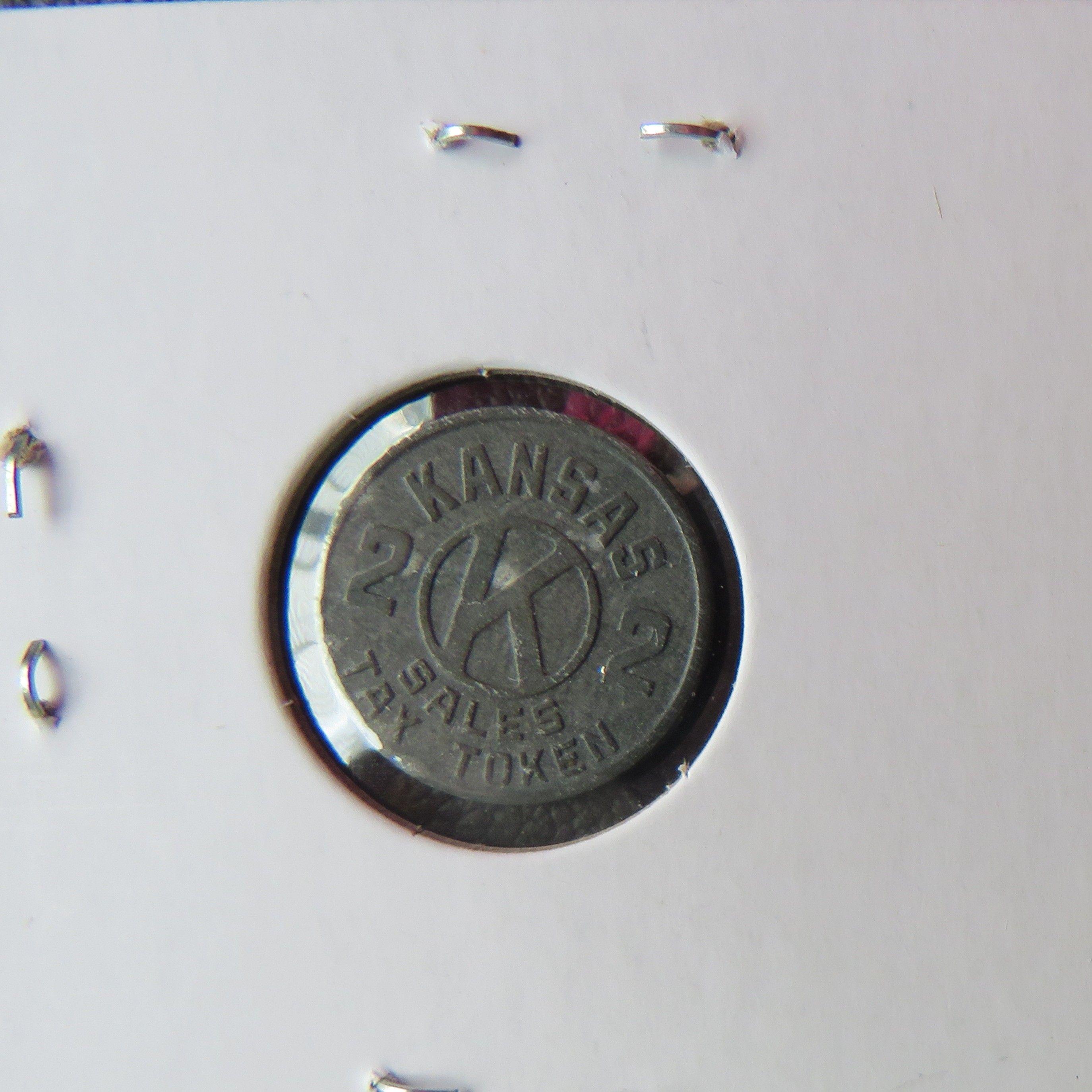 Kansas 2 Cent Tax Token