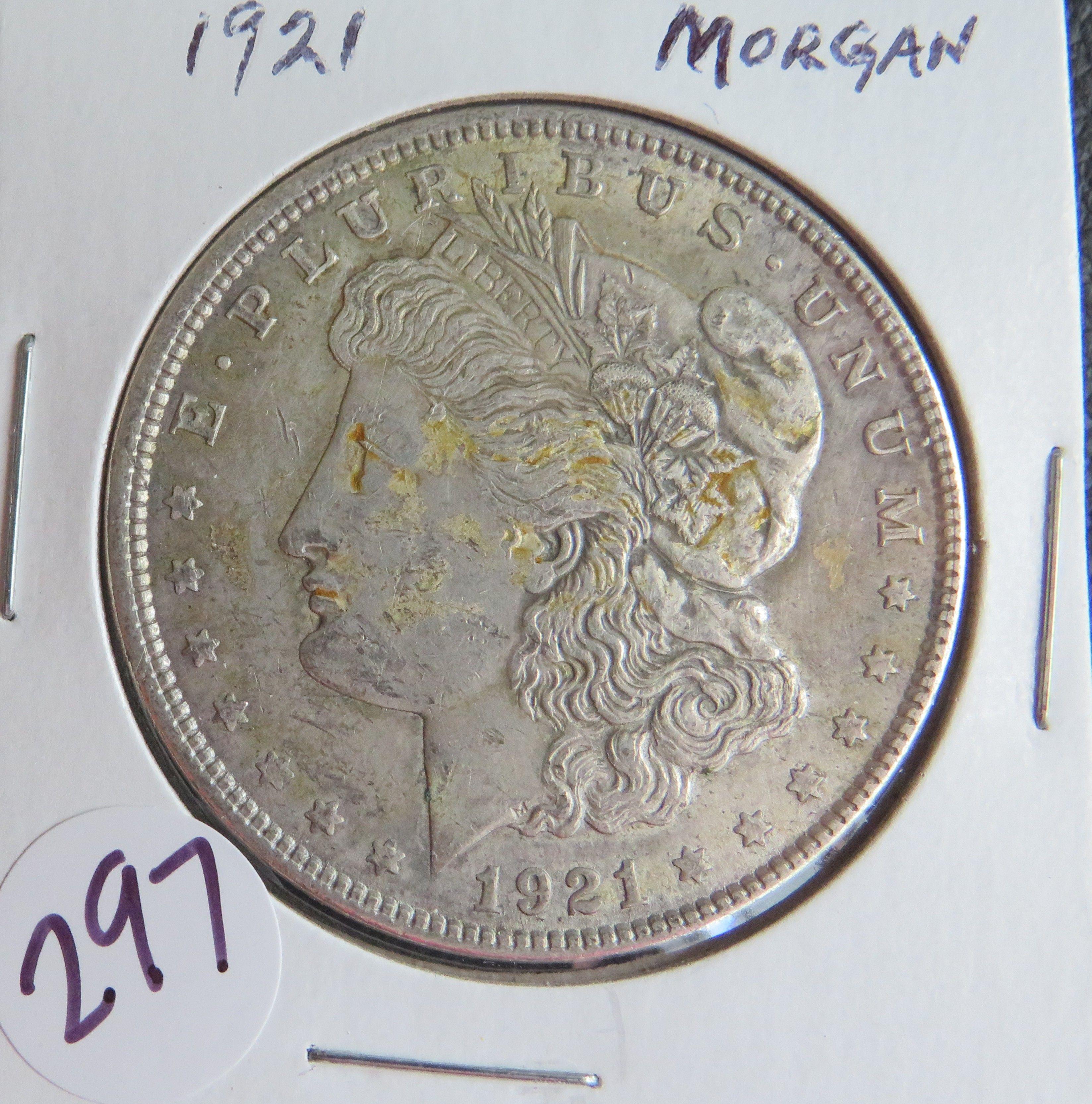 1921- Morgan Dollar