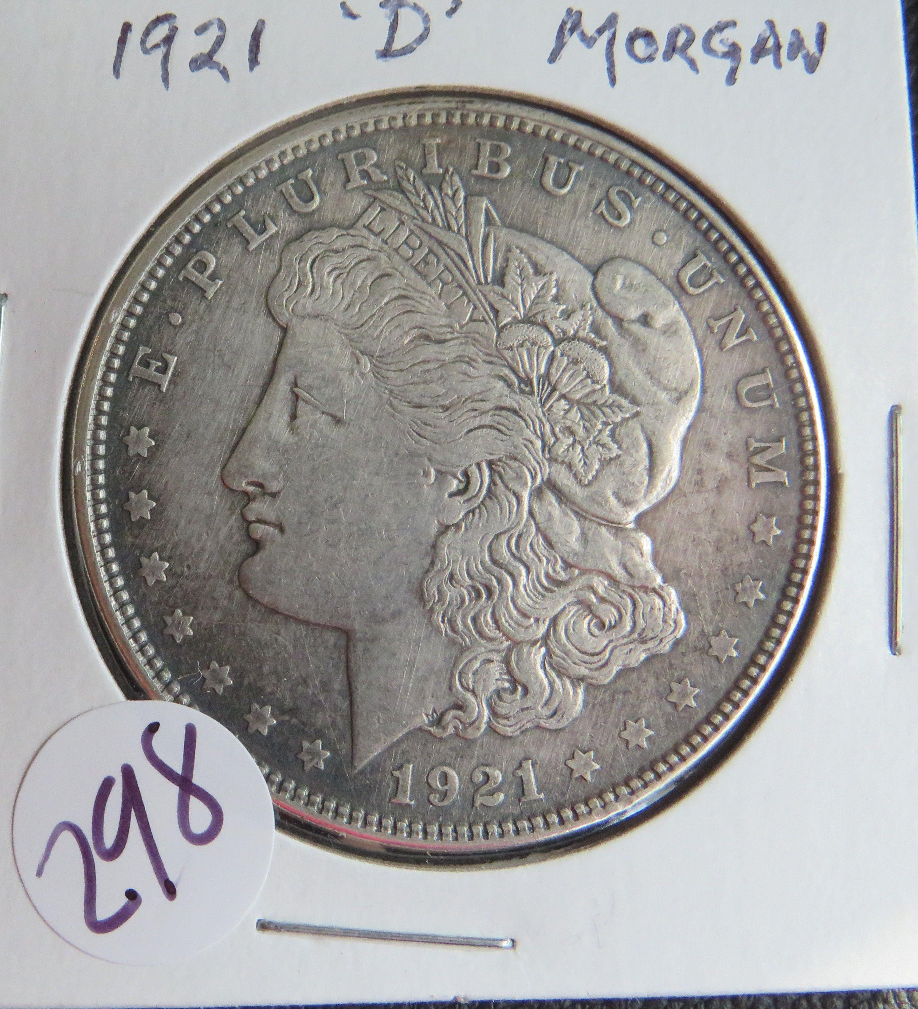 1921-D Morgan Dollar