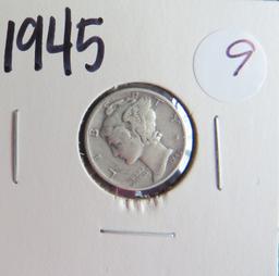 1945- Mercury Dime