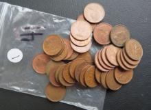 (41) Canadian Pennies