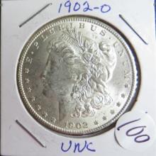 1902-O Morgan Silver Dollar