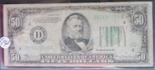 1934- $50.00 Dollar Federal Reserve Note
