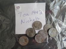 (7) 1942- Nickels