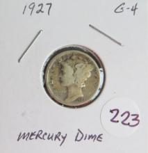 1927- Mercury Dime