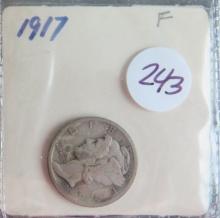1917- Mercury Dime