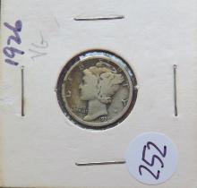 1926- Mercury Dime