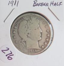 1911- Barber Half