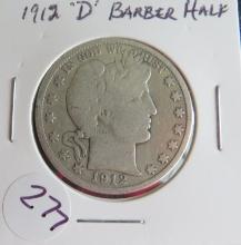 1912-D Barber Half