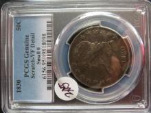 1830-PCGS Genuine 50C