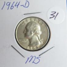 1964-D Washington Quarter