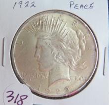 1922 - Peace Dollar