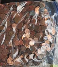 Mixed Date Pennies