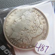 1895- Counterfeit Morgan Dollar
