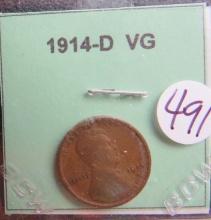 1914-D Lincoln Cent