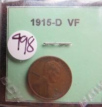 1915-D Lincoln Cent