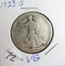 1923-S Walking Liberty Half