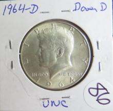 1964-D Kennedy Half Dollar