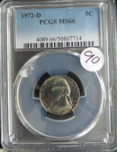 1972- Jefferson Nickel