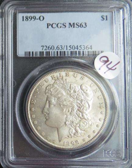GOLD SILVER COINS AND CURRENCY AUCTION