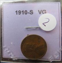 1910-S Lincoln Cent