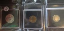 1927- Standing Liberty Quarter Silver, 1944-D Lincoln Penny, 2017-S Roosevelt Dime