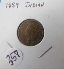 1889- Indian Head Cent