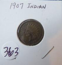 1907- Indian Head Cent