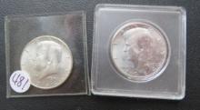 (2) JFK Half Dollars