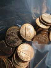 (50) Uncirculated 1961-D Lincoln Cents