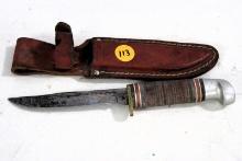 Western knife W/ sheath