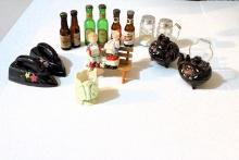 Assortment salt and pepper shakers