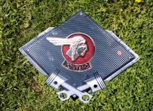 Metal Pontiac sign