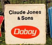 Metal Doboy sign