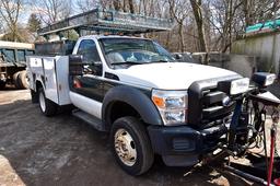 2011 Ford F-450SD w/ Fisher Stormguard Plow